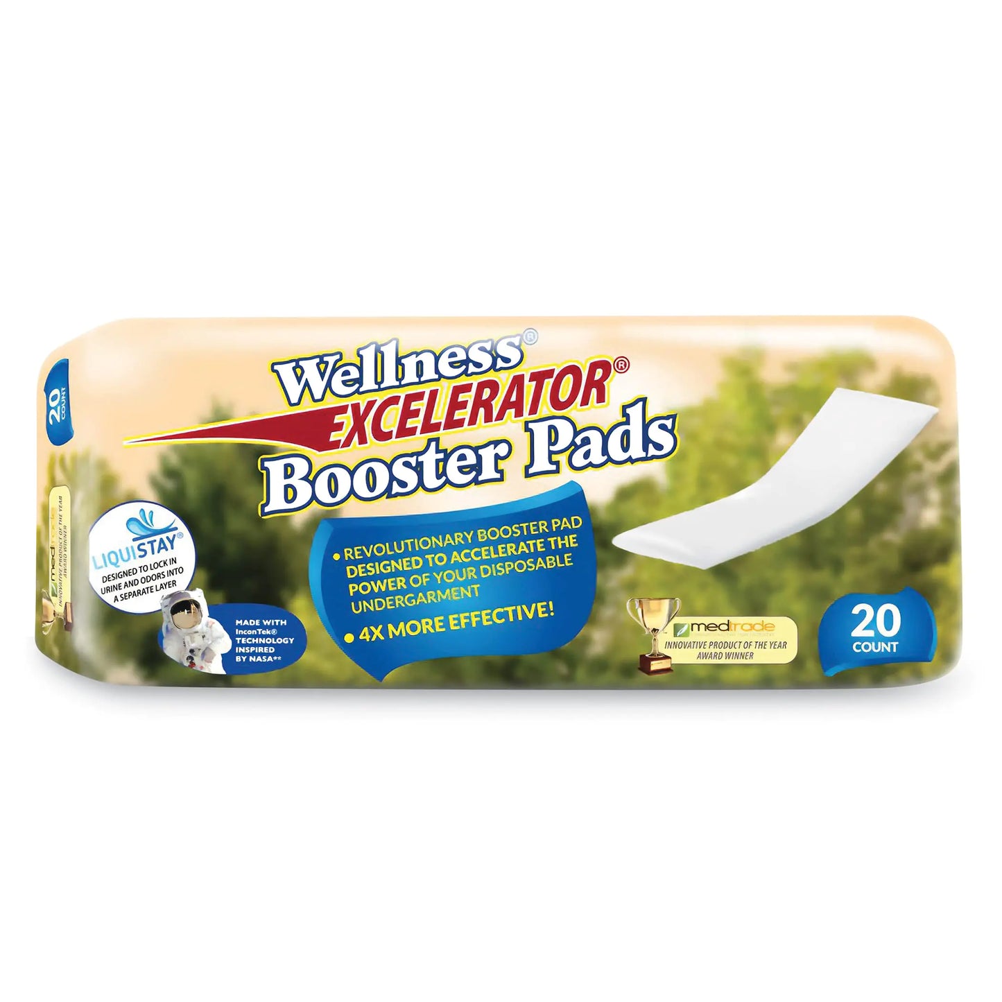 Unique Wellness® Excelerator® Booster Pads 20 Count