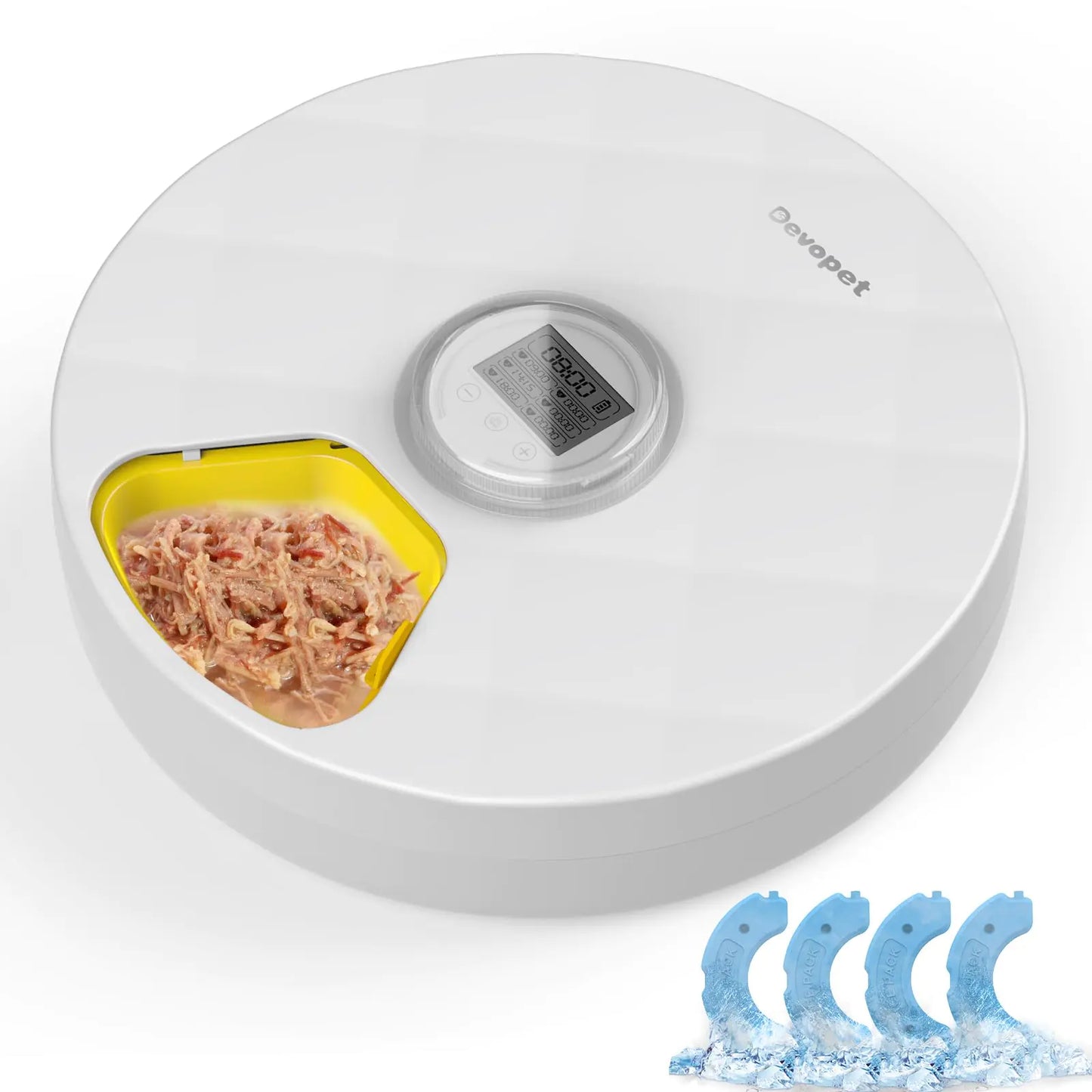 Automatic Feeder Wet Food 6 Meals