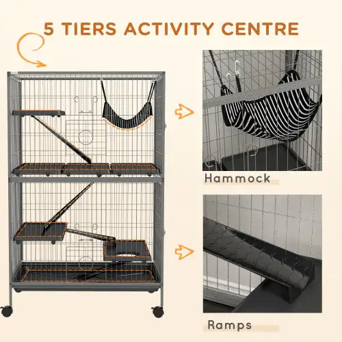 5 Tier Small Animal Cage
