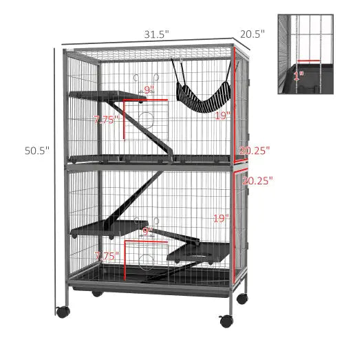 5 Tier Small Animal Cage